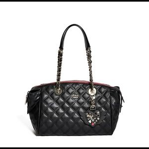 GUESS Black Satchel